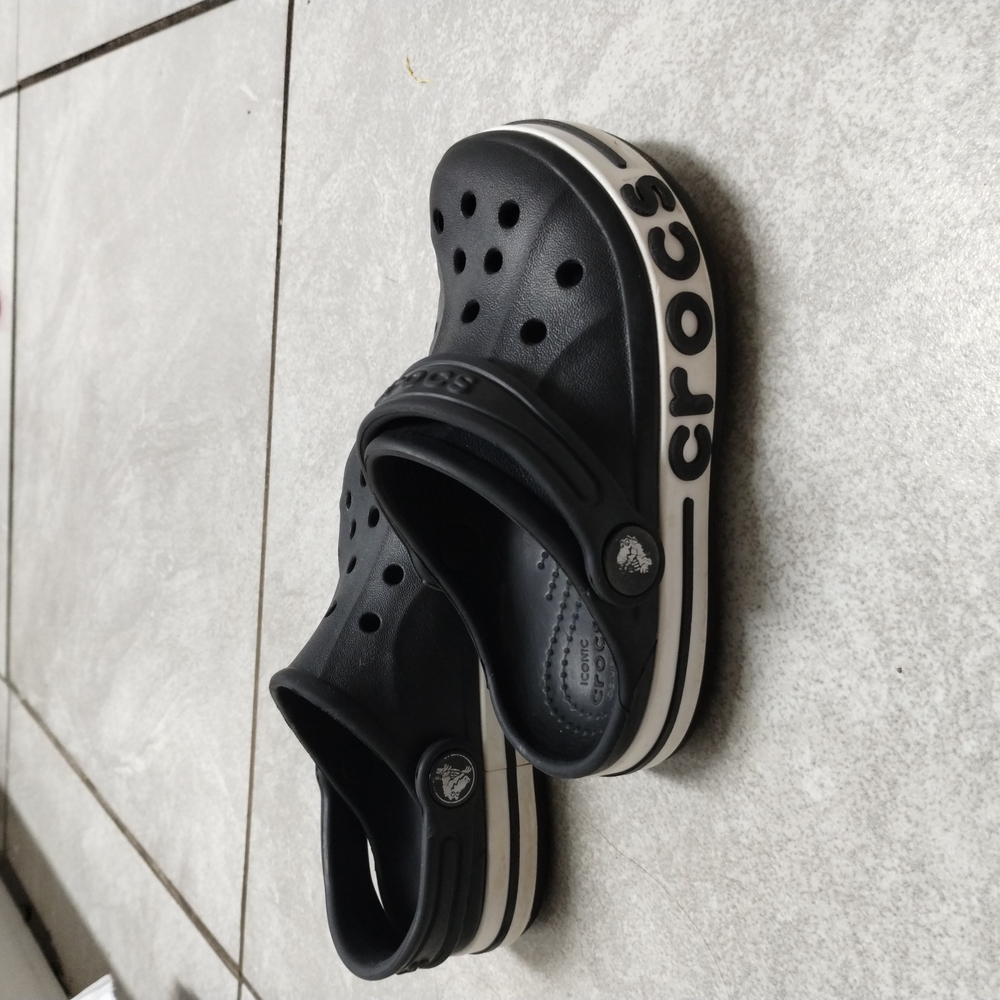 Crocs Kids Black Clogs